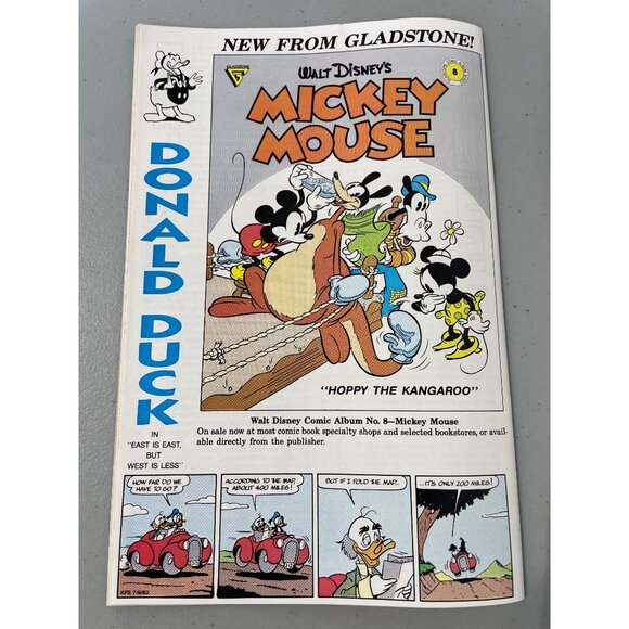 Gladstone Walt Disney’s Donald Duck Comic No. 266 September 1988 Bagged Boarded - Picture 6 of 6
